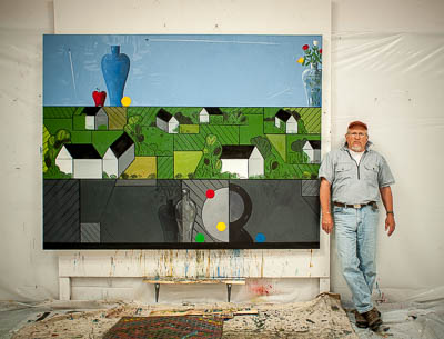 Richard, in his studio